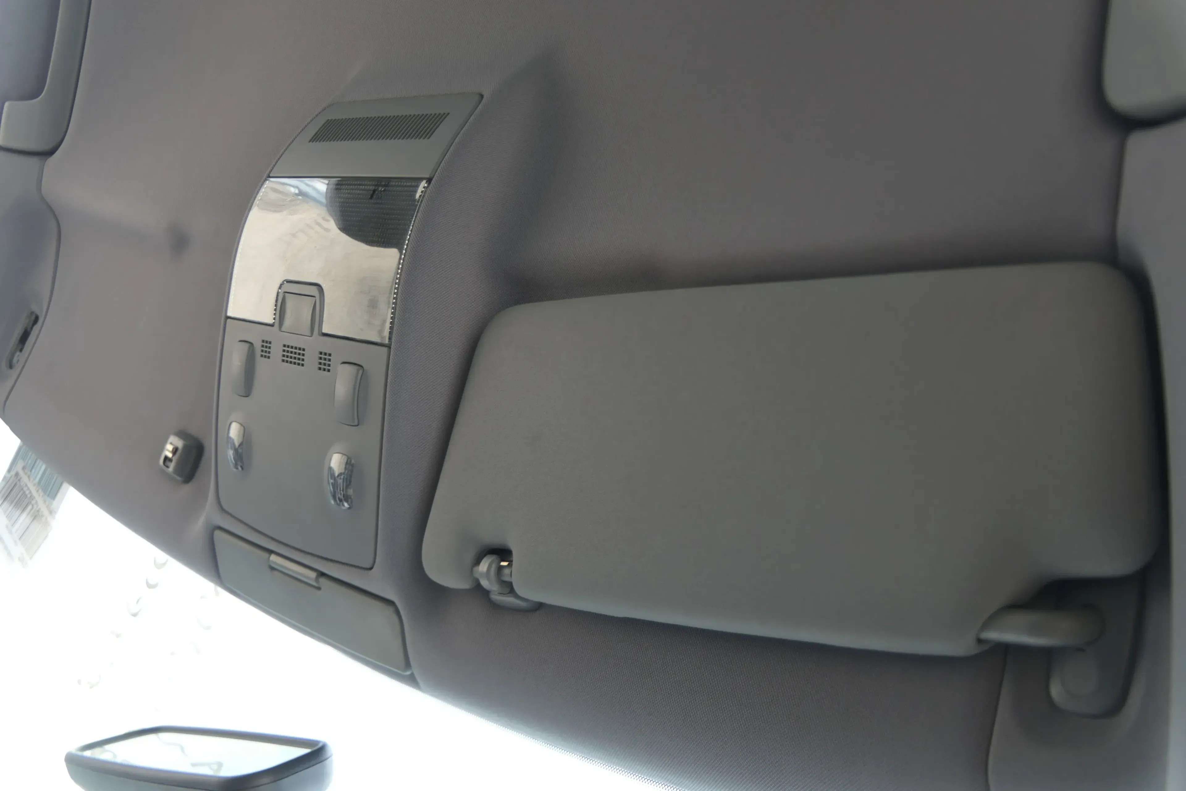 Audi A4 8E B6 Sonnenblenden Sonnenblende vorne rechts 8E0857552  - blau - Bild 1