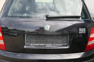 Fabia 6Y6 Schrägheck Heckklappe Kofferraumklappe hinten schwarz LF9R Scheibe - Bild 5