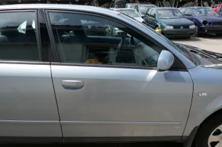 Audi A4 B6 8E nur Türblatt vorne rechts Beifahrertür blau LY7R Kombi+Limo Tür - Bild 1