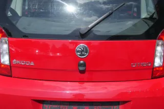 Skdoa Citigo 1S Heckklappe Klappe Kofferraumklappe + Scheibe rot LY3D - Bild 6