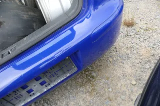 Seat Ibiza 6L Stoßstange Heckstoßstange hinten blau LS5G - Bild 7