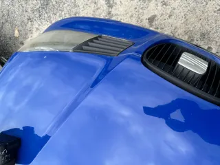 Seat Ibiza 6L Motorhaube Haube Klappe vorne blau LS5G 6L0823031D - Bild 3