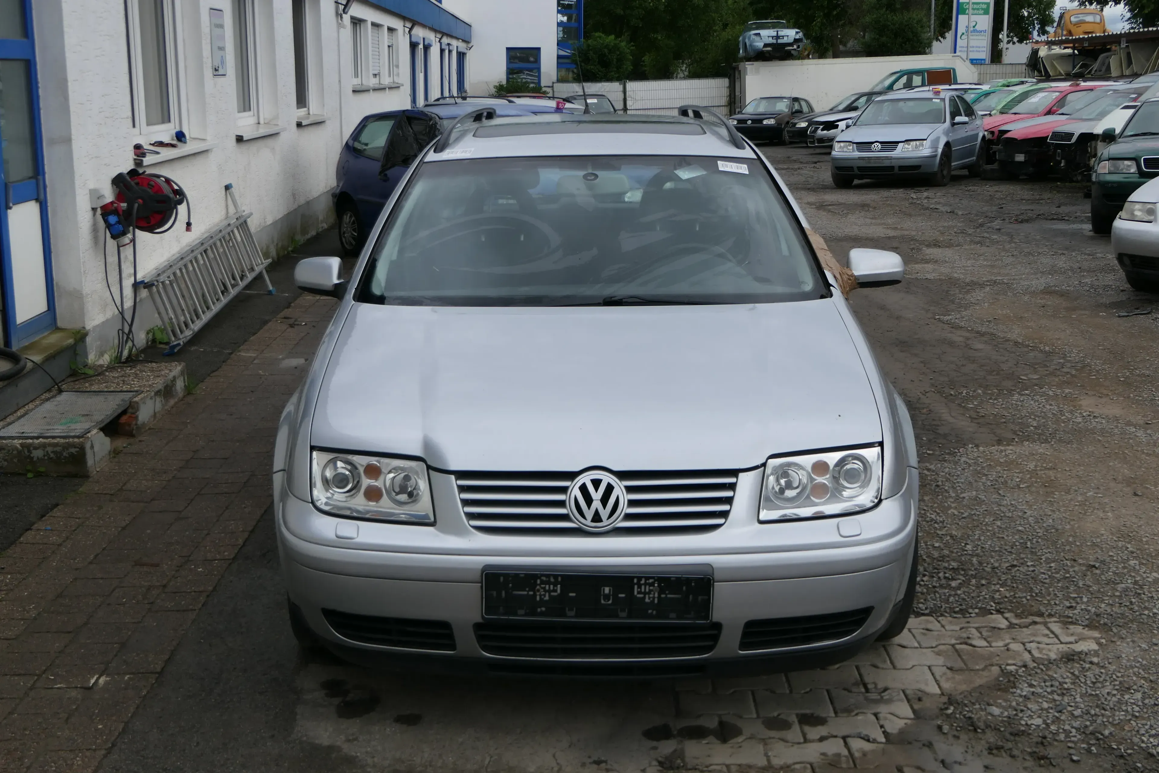 VW Bora Motorhaube Haube Klappe vorne silber LA7W grau - Bild 1