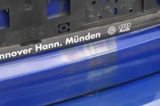 Skoda Fabia 5J Limousine Schrägheck Heckklappe hinten mit Scheibe blau LF5K - Bild 2