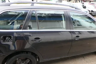 VW Golf 5 1K5 + Golf 6 AJ5 nur Kombi / Variant Tür hinten rechts schwarz LC9X-oh - Bild 1