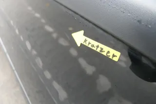 VW Polo 9N 9N3 Tür vorne links Fahrertür 2/3-Türer schwarz L041 ohneAnbautei - Bild 10