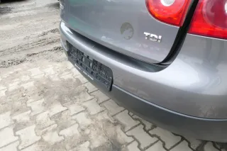 VW Golf 5 1K Limousine Stoßstange hinten Heckstoßstange grau LA7T - Bild 5