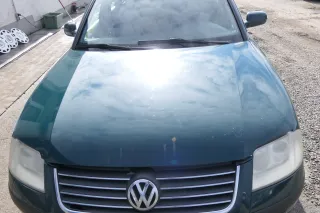 VW Passat 3BG Motorhaube Klappe vorne vorn Haube grün LB6G - Bild 1