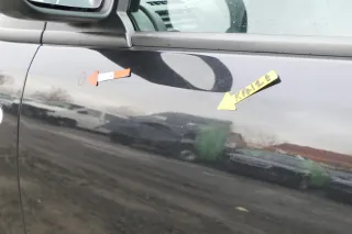 VW Fox 5Z Tür vorne links Fahrertür schwarz LC9Z - Bild 3