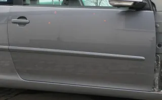VW Golf 5 V 1K Tür Türblatt vorne rechts Beifahrertür 2/3-Türer grau LA7T - Bild 1