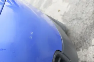 VW Lupo 6x Stoßstange vorne Frontstoßstange Stoßfänger blau LW5Z - MÄNGEL - Bild 5