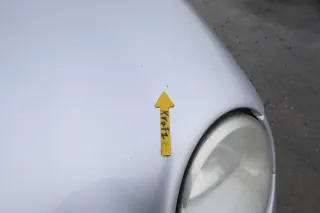 VW Lupo Motorhaube KLappe vorne silber LA7W reflexsilber grau - Bild 8