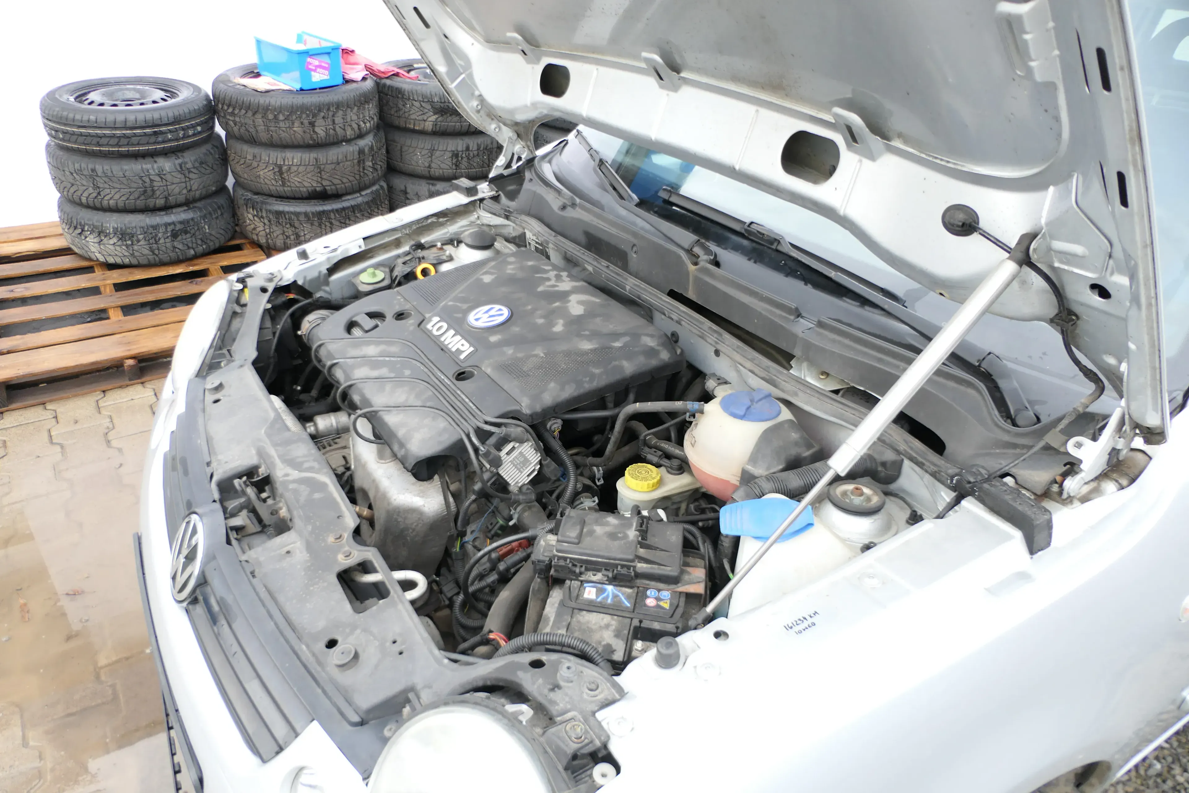 VW Lupo Arosa 6N2 Saugschlauch Servoschlauch Servoleitung & Klima 6N0422881C - Bild 1