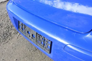 Seat Ibiza 6L Stoßstange Heckstoßstange hinten blau LS5G - Bild 6