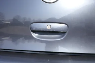 VW Polo 9N3 9N Heckklappe Kofferraumklappe Klappe grau LC7V - Scheibe ohne - Bild 8