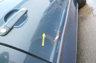 Seat Leon Toledo 1M Tür vorne rechts Beifahrertür grün LS5W AZUL TOPACIO L5SW - Bild 3