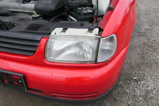 VW Polo 6N Kühlergrill Grillleiste vorne Leiste für Grill rot LP3G - Bild 3