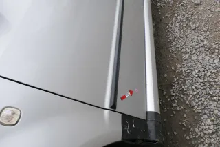 Fabia 6Y Kombi + Limousine Tür vorne links Fahrertür grau LF7T silber ohneAnba - Bild 4
