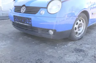 VW Lupo 6x Stoßstange vorne Frontstoßstange Stoßfänger blau LR5A - Bild 3