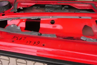 VW Lupo Seat Arosa Tür vorne links Fahrertür rot LP3G ohne Anbauteile (mechan - Bild 4