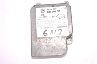 VW Lupo Seat Arosa 9N 6N2 Airbagsteuergerät 6Q0909601 04 Steuergerät Airbag - Bild 1