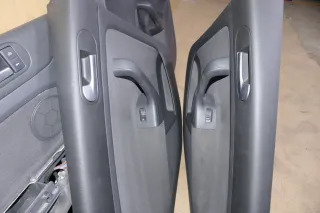 VW Golf Plus 5M 4x Türverkleidung Verkleidung Tür vorn hinten link schwarz - Bild 4