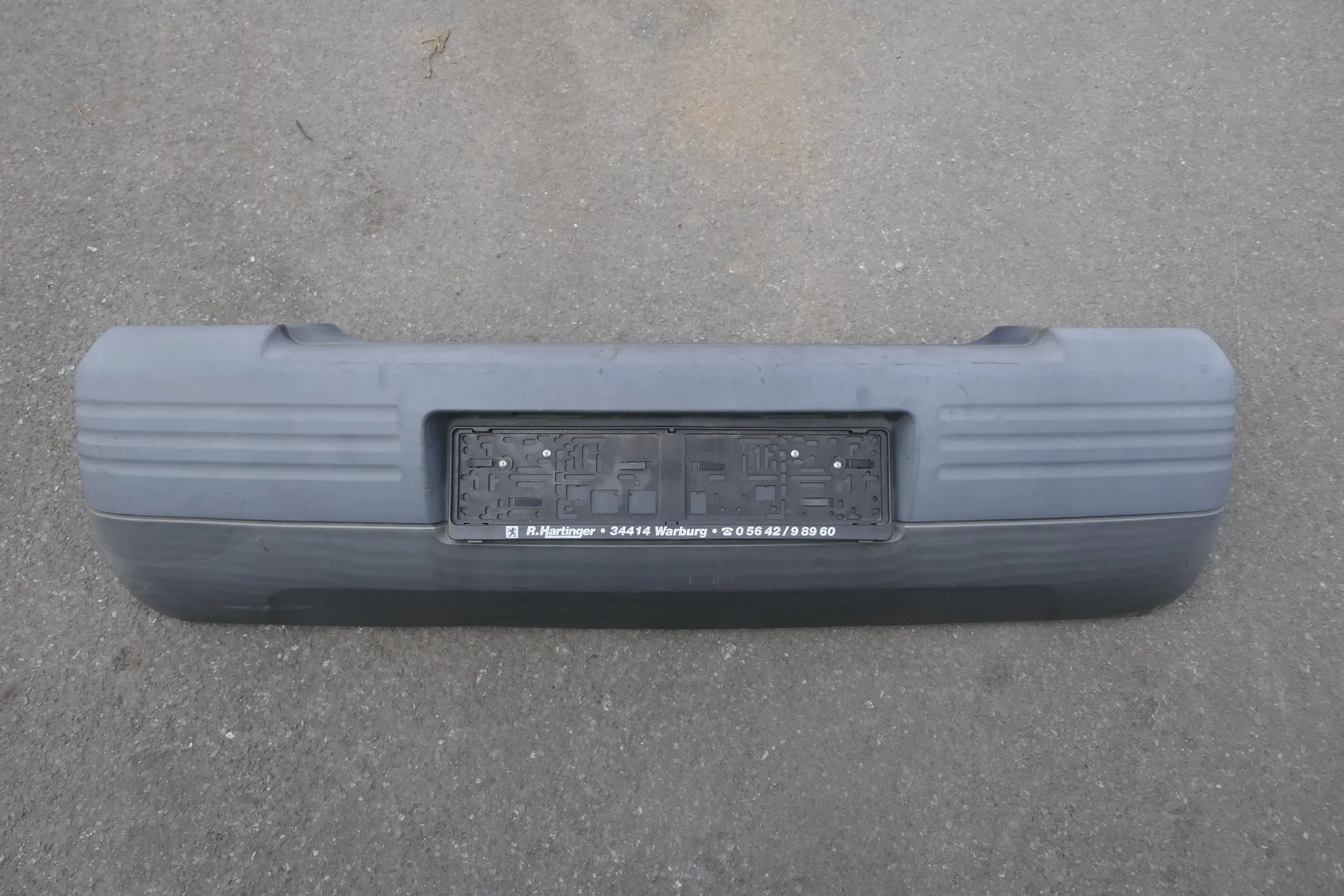 Seat Arosa 6H Stoßstange hinten schwarz grau Heckstoßstange - Bild 1