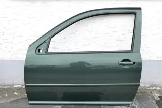 VW Golf 4 Bora Tür vorne links Fahrertür 2/3-Türer grün LC6M - Bild 1