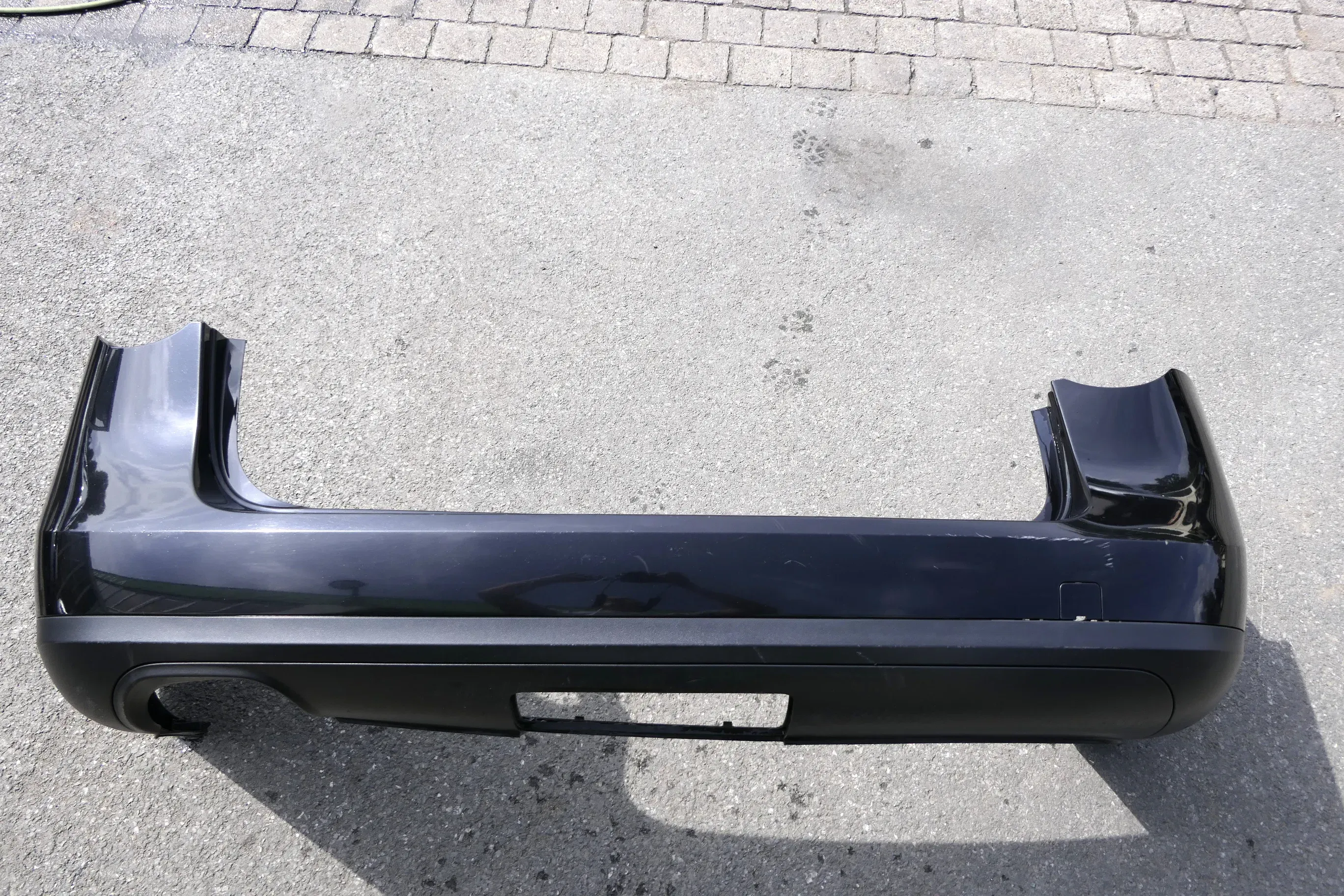 VW Passat 3C Kombi Stoßstange hinten Heckstoßstange Stoßfänger schwarz LC9X 6262 - Bild 1