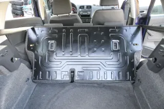 VW Polo 6R 6C Sitz Rückbank Sitzfläche Sitze 3 Punkt Gurt schwarz / titanschwarz - Bild 4