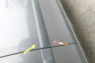 Fabia 5J Kombi + Limo Tür vorne rechts Beifahrertür grau titangrau 9795 - Bild 4