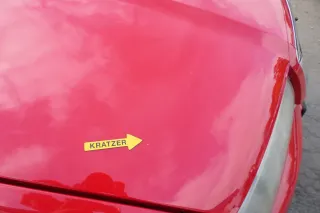 Skoda Fabia 6Y Motorhaube Klappe vorne rot LF3K vorn     (OHNEgrill!) - Bild 2