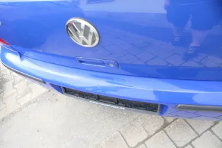 VW Polo 6N2 Stoßstange hinten Heckstoßstange Stoßfänger blau LA5C surf - Bild 10