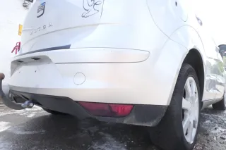 Seat Altea 5P Stoßstange hinten Heckstoßstange Stoßfänger grau silber LS7N - Bild 4
