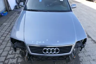 Audi A6 4B Motorhaube Klappe vorn (bis ca. Ende 2001) grau LY7L - Bild 1