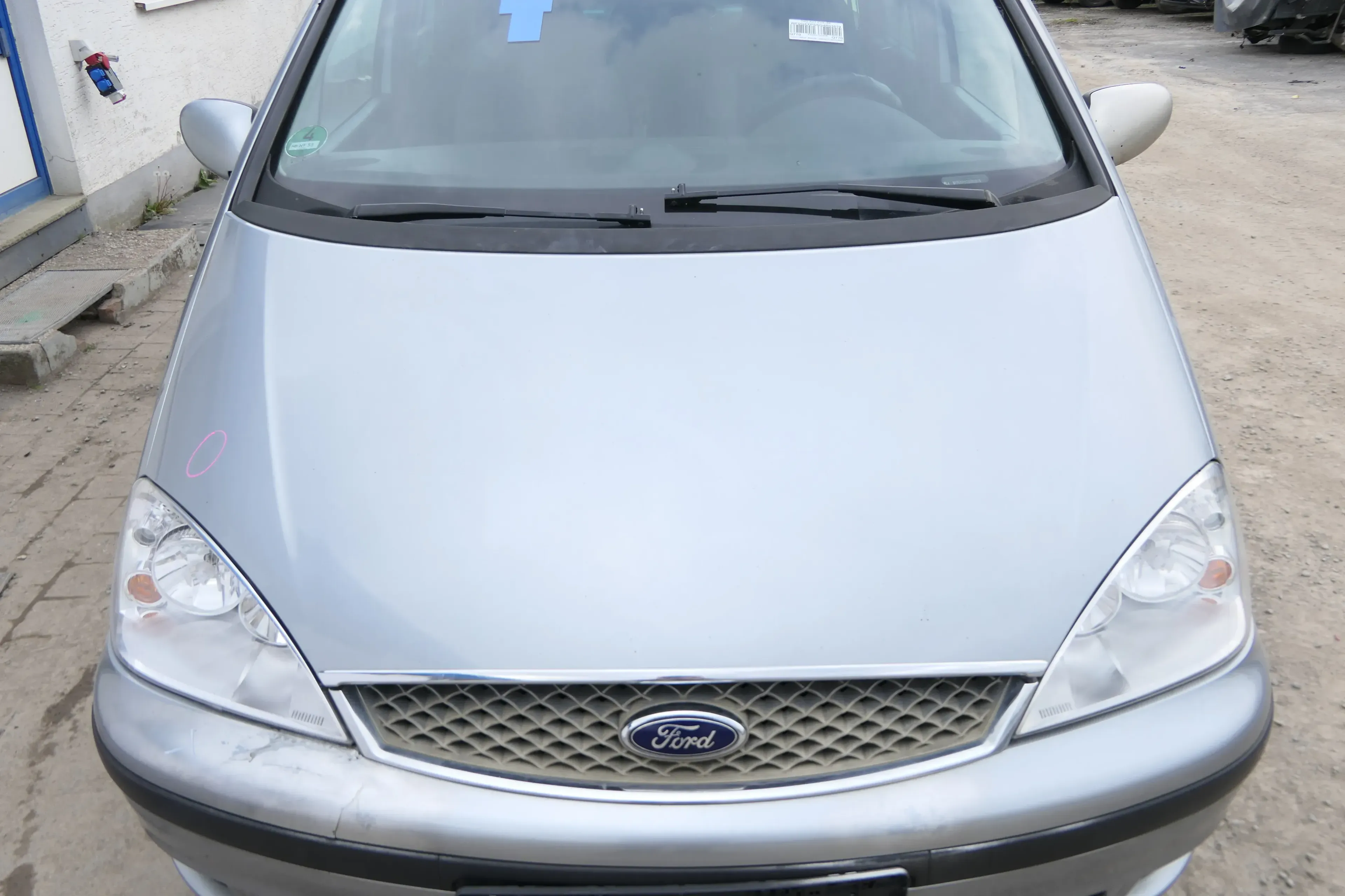Ford Galaxy Motorhaube Klappe Haube vorne grau cosmic-silber 2QTC Facelift WGR - Bild 1