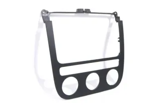 VW Golf 5 Mittelkonsole Blende Abdeckung Radio 1k0858089G Verkleidung Schacht - Bild 4
