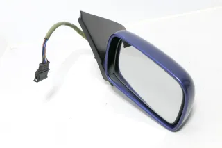 VW Polo 6N elektrischer elektrisch Spiegel Außenspiegel rechts blau LR5V + Glas - Bild 1