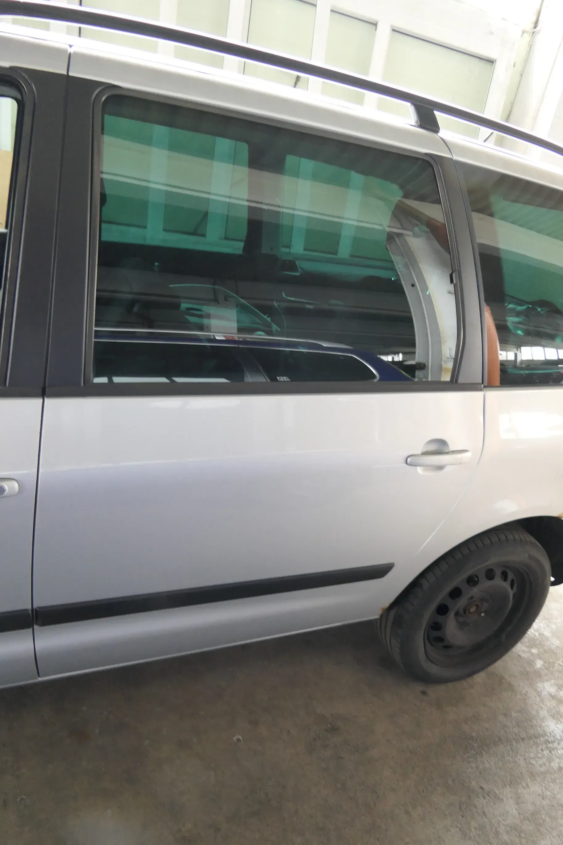 VW Sharan 7M Ford Galaxy Tür links hinten silber LB7Z ab Bj.2000 Facelift - Bild 1