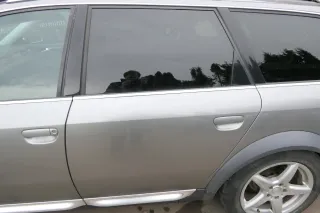 Audi A6 4Z Allroad Tür Türblatt hinten links grau LY7Q ohne Anbauteile - Bild 1