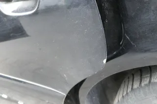 Audi A4 B5 Tür nur Türblatt hinten links schwarz LY9B brilliantschwarz Facelift - Bild 2