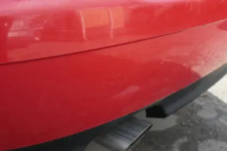 Audi A4 B5 Kombi Variant Stoßstange hinten Heckstoßstange rot LY3H Facelift - Bild 6