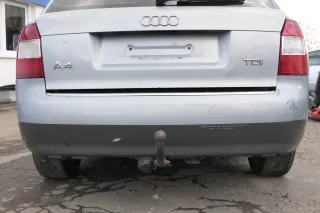 Audi A4 8E B6 Kombi Avant Stoßstange hinten mit Spoiler blau türkis LY7R - Bild 1