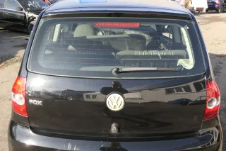 VW Fox 5Z Heckklappe Kofferraumklappe Klappe hinten + Scheibe schwarz L041 uni - Bild 1
