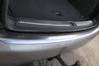 Audi A4 8E B6 Kombi Avant Stoßstange hinten mit Spoiler grau LY7Q - Bild 5