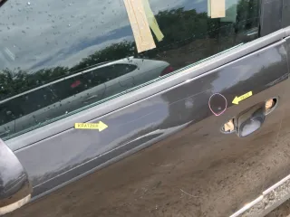 VW Passat 3C Kombi o. Limous Tür vorne links Fahrer schwarz LC8X -ohneAnbauteilr - Bild 11
