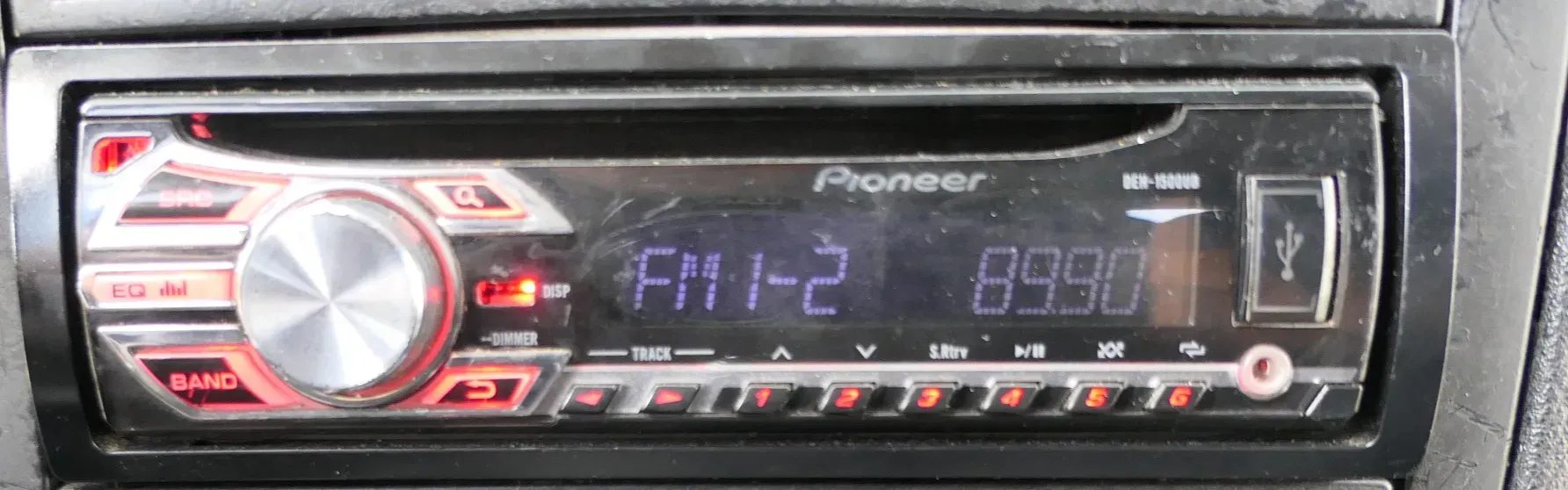 VW Golf 4 Bora T5 T4 Radio CD Player Pioneer DEH-1500UB USB - Bild 1