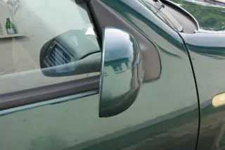 VW Golf 4 Bora elektrischer Spiegel vorne rechts Außenspiegel grün LC6M Glas - Bild 3