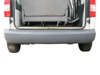 VW Caddy 2K Stoßstange hinten Heckstoßstange Stoßfänger grau graphit nicht lack - Bild 7