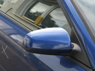 A3 8P elektrischer Spiegel vorne rechts silber blau LZ5C Außenspiegel - Bild 4
